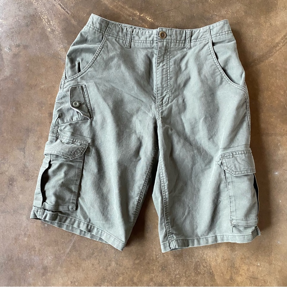 Nevada Men's Olive Military Cargo Shorts